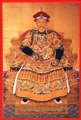 世宗雍正皇帝(1678-1735)朝服像 Portrait of Yong Zheng, Emperor Shi Zong, in court dress