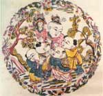 清代彩色套印年画