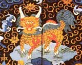清代武一品官麒麟补