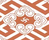 卍字如意云纹线描图
